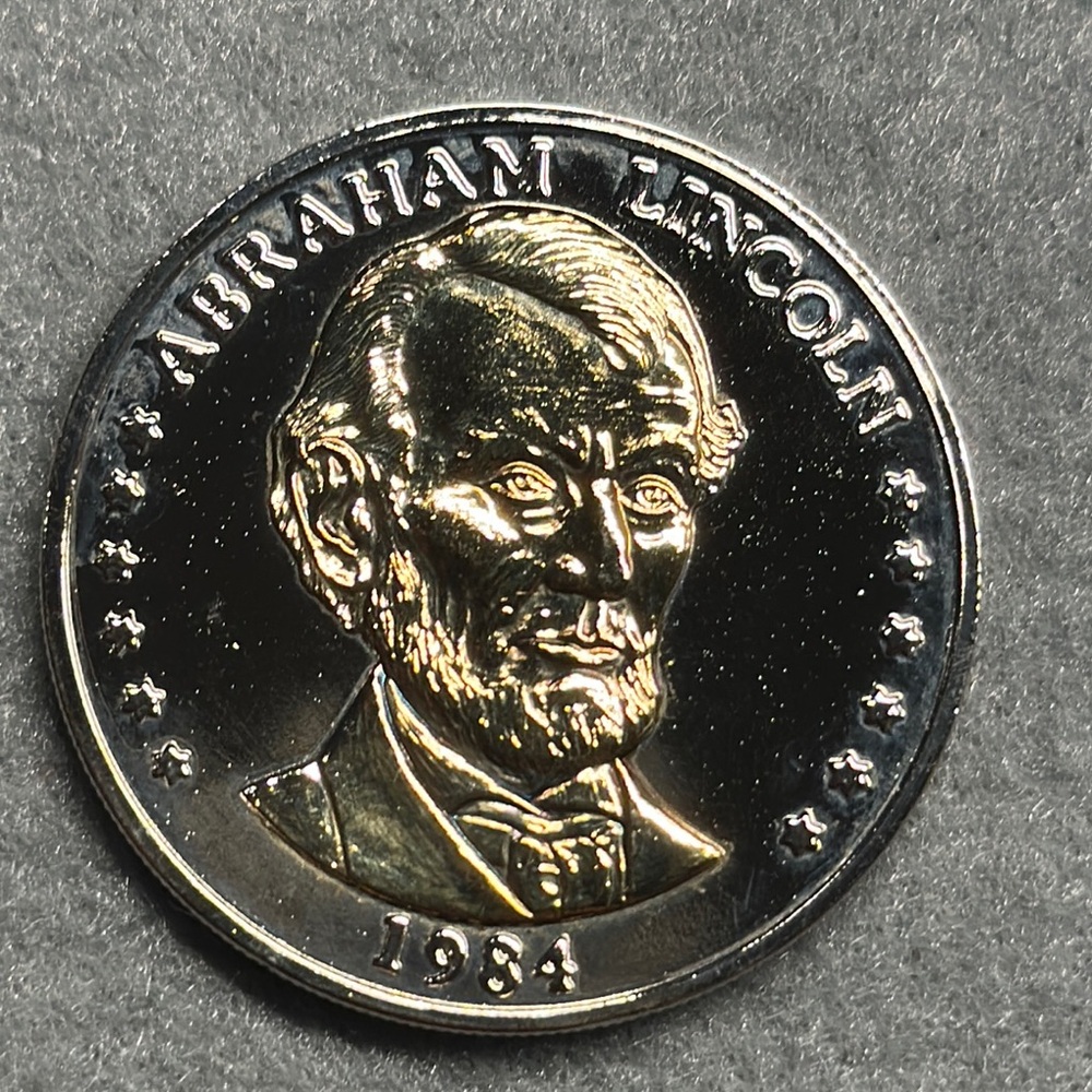 1984 Abraham Lincoln 175th anniversary Commemorative Coin